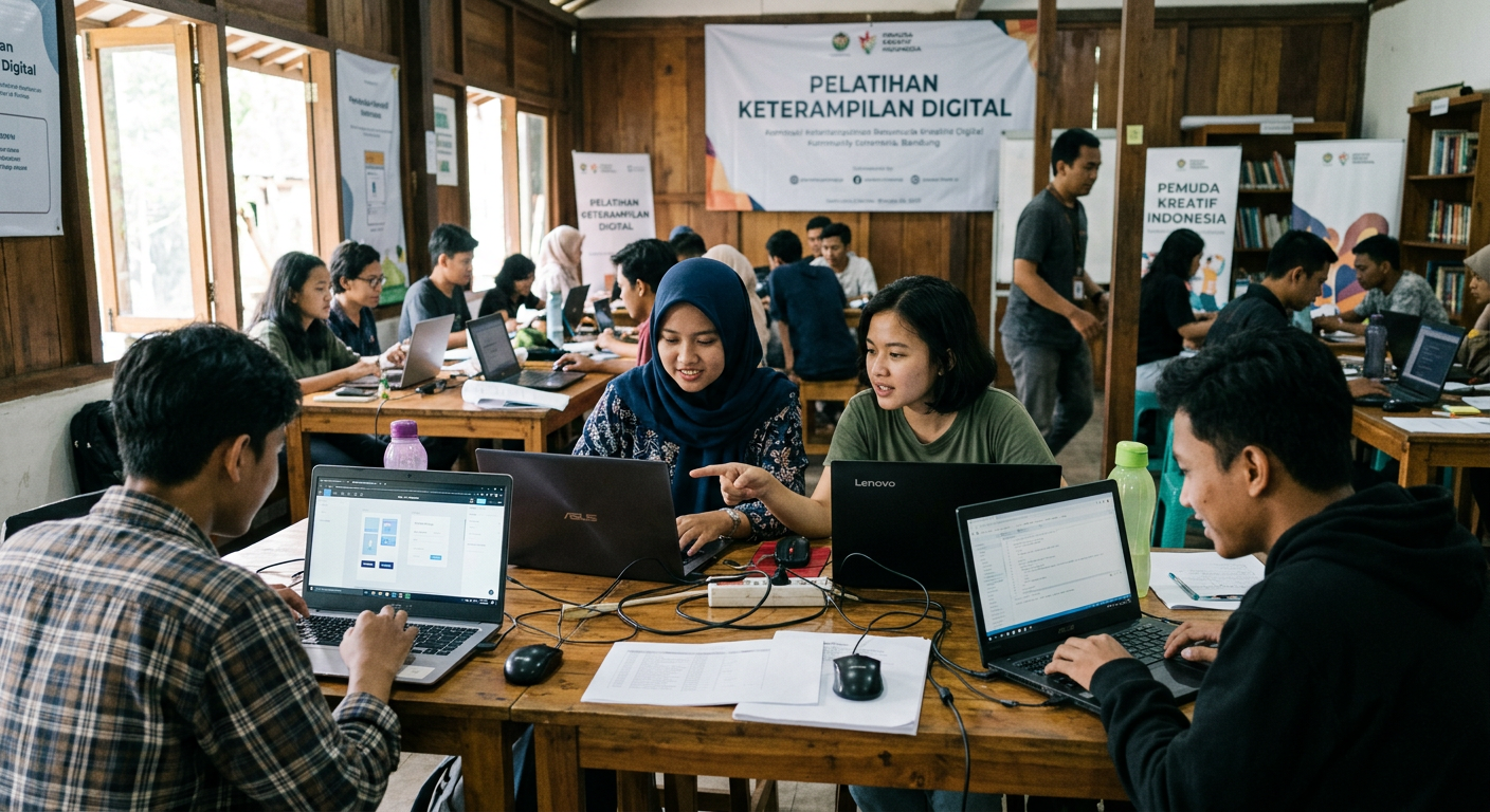 LIVESGP SAMOSIR Gelar Workshop Literasi Digital untuk Pemuda