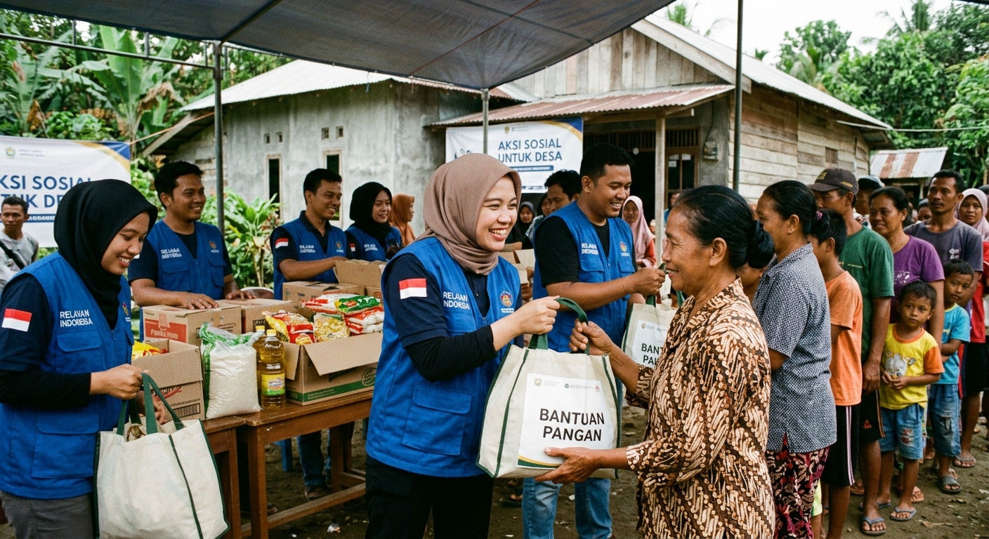 Sosial - Bakti sosial LIVESGP SAMOSIR Peduli