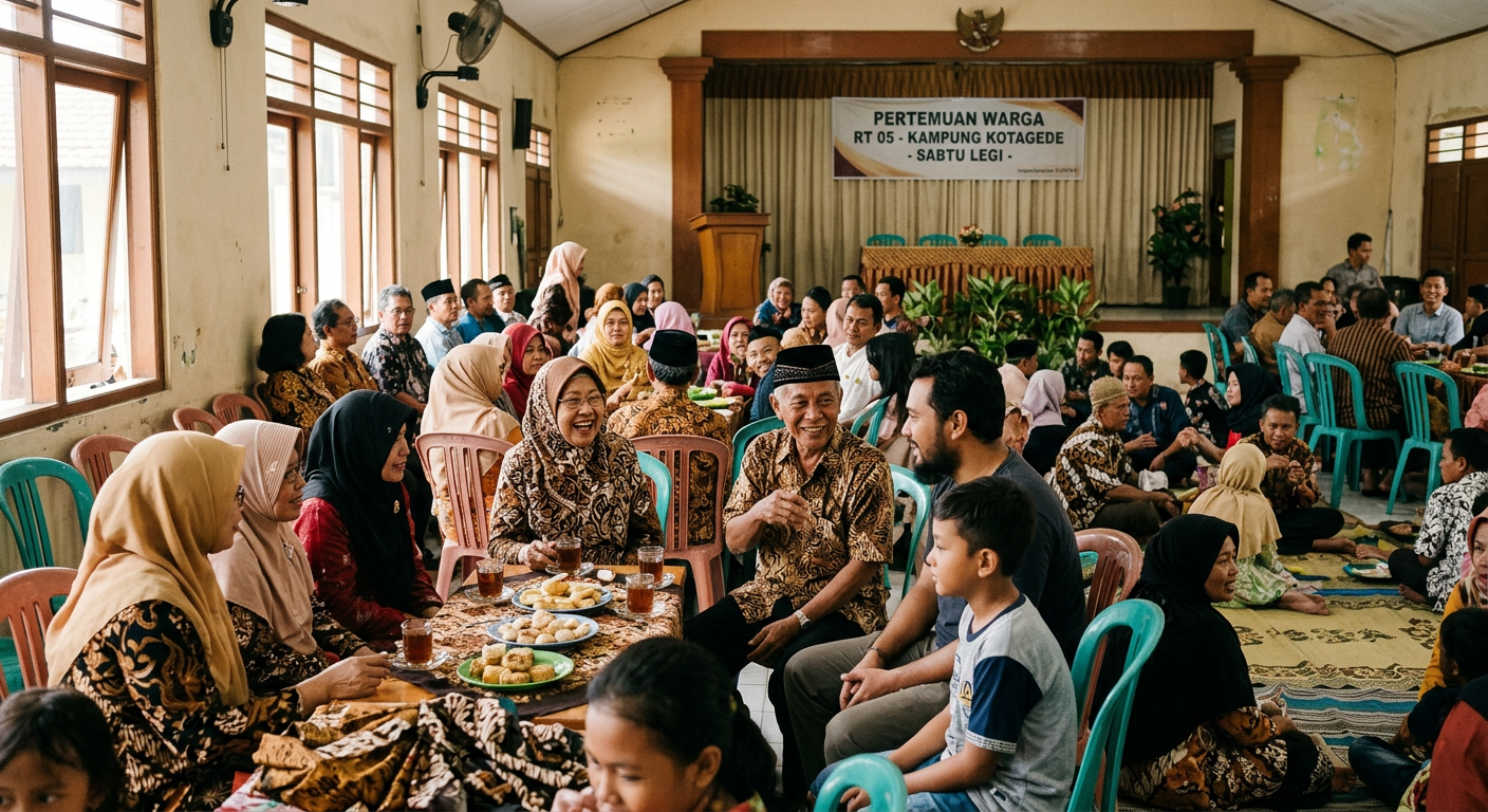 Pertemuan komunitas LIVESGP SAMOSIR - masyarakat Indonesia berkumpul bersama